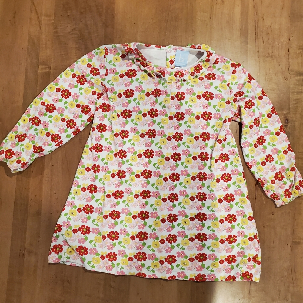 Bella Bliss ruffle collar dress